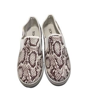 SOHO Girls Shoes Faux Snakeskin Embossed Slip Ons Women’s Size 10 Style Jerry-2